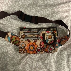 LeSportsac Multicolor Floral Waist Bag